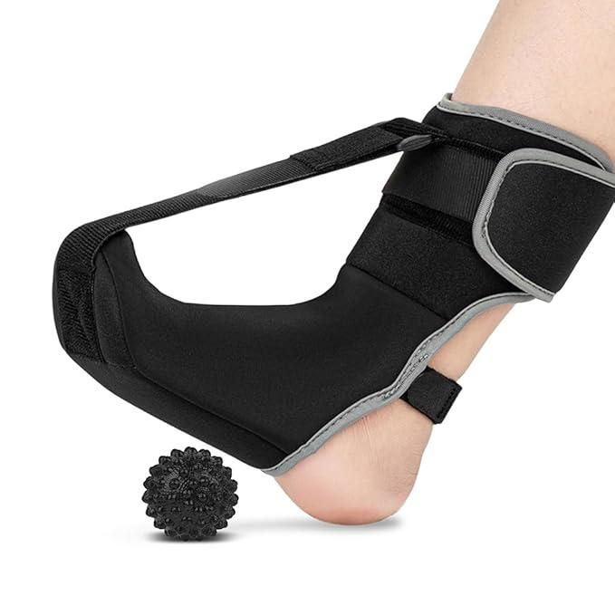 Plantar Fasciitis Night Splint Socks|Heel Pain Relief Plantar Fasciitis|Soft Plantar Fascia Brace For Sleeping And Achilles Tendonitis Relief For Men & Women