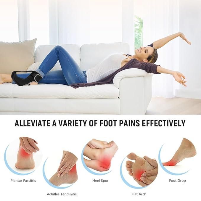 Plantar Fasciitis Night Splint Socks|Heel Pain Relief Plantar Fasciitis|Soft Plantar Fascia Brace For Sleeping And Achilles Tendonitis Relief For Men & Women